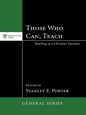 cover image of Those Who Can, Teach